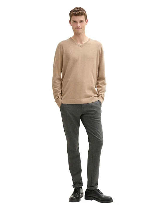 Zdjęcie produktu Tom Tailor Sweter w kolorze beżowym rozmiar: XXL