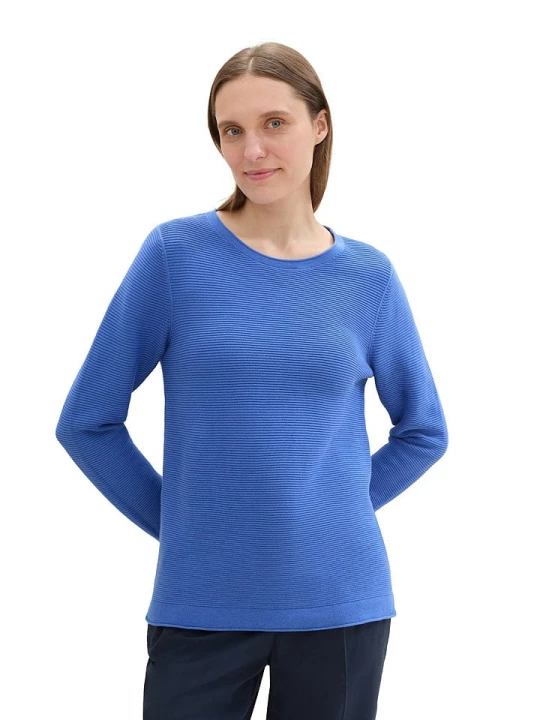 Zdjęcie produktu Tom Tailor Sweter w kolorze niebieskim rozmiar: M