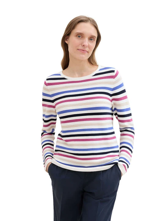 Zdjęcie produktu Tom Tailor Sweter ze wzorem rozmiar: XS