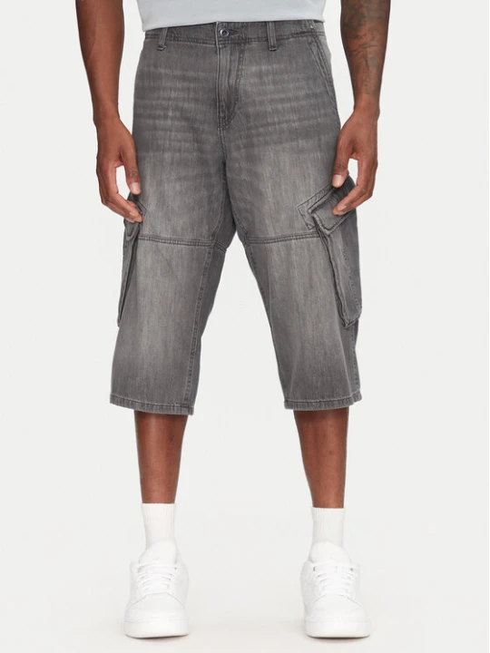 Zdjęcie produktu Tom Tailor Szorty jeansowe 1044977 Szary Relaxed Fit