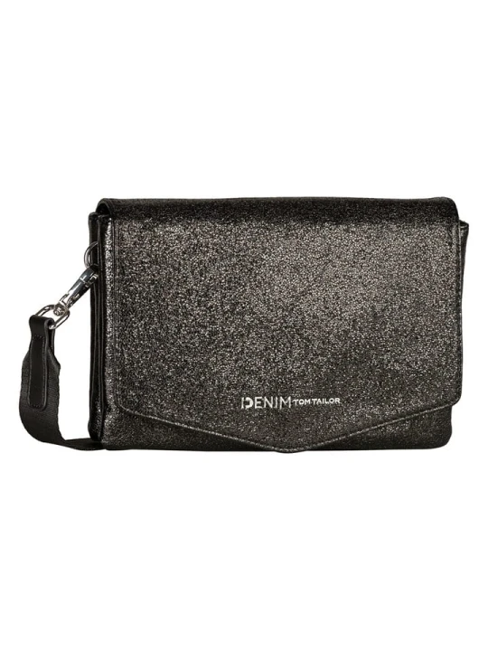 Zdjęcie produktu Tom Tailor Torebka "Quinn" w kolorze czarnym - 22 x 15 x 6 cm rozmiar: onesize