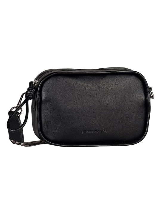 Zdjęcie produktu Tom Tailor Torebka "Tatiana" w kolorze czarnym - 21 x 13, 5 x 6 cm rozmiar: onesize