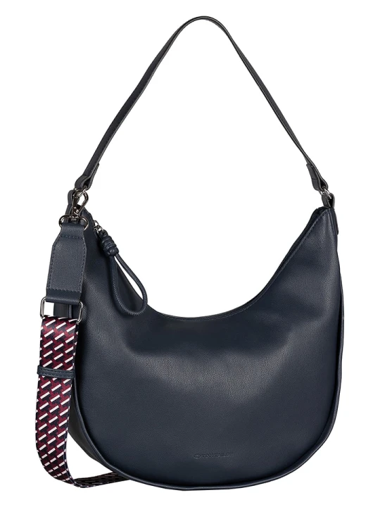 Zdjęcie produktu Tom Tailor Torebka "Tatiana" w kolorze granatowym - 36, 5 x 31 x 10 cm rozmiar: onesize