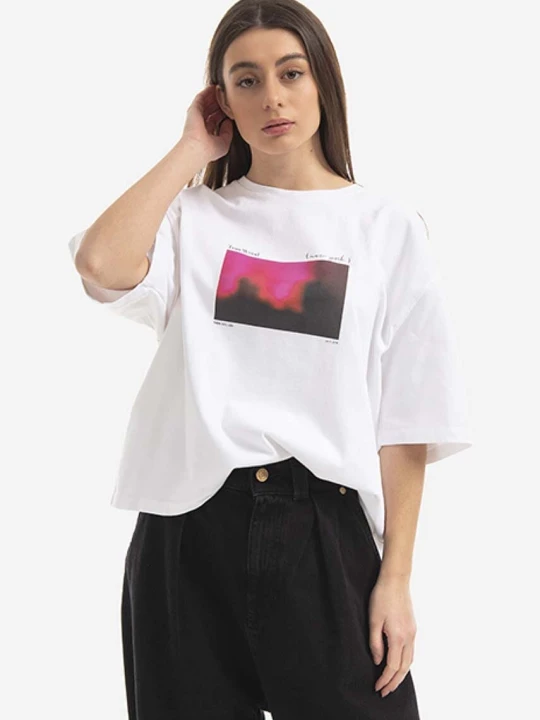 Zdjęcie produktu Tom Wood t-shirt bawełniany Adria Tee