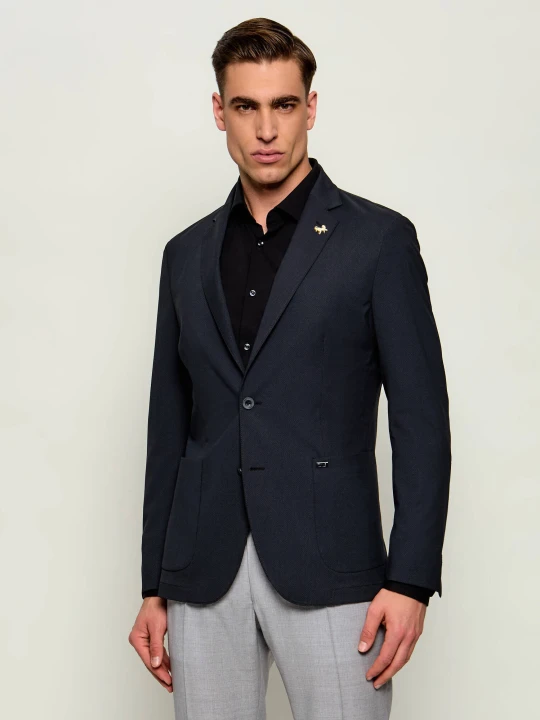 Zdjęcie produktu Tombolini Marynarka | Slim Fit granatowy
