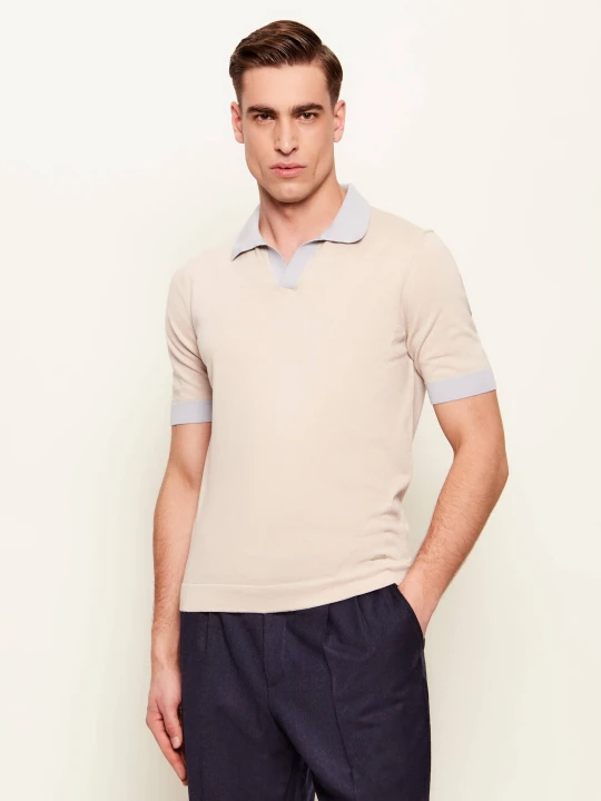 Zdjęcie produktu Tombolini Polo | Regular Fit beżowy