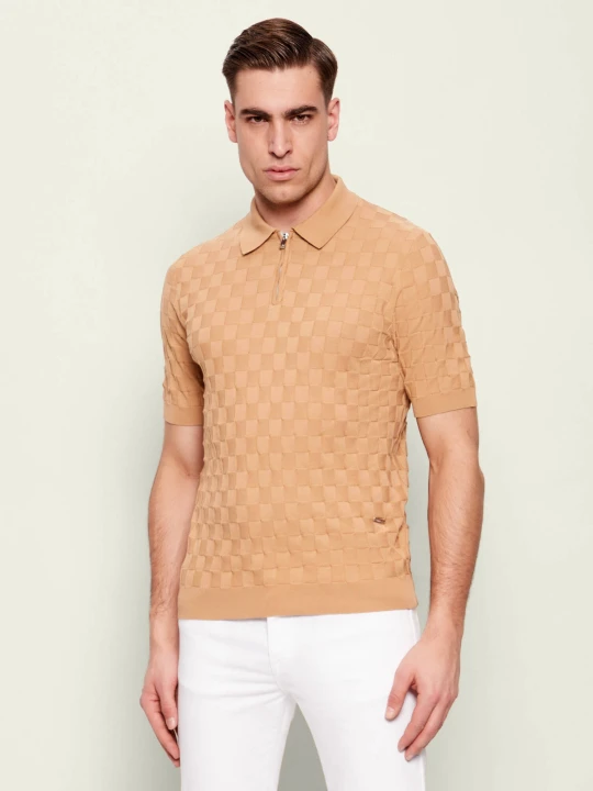 Zdjęcie produktu Tombolini Polo | Slim Fit beżowy