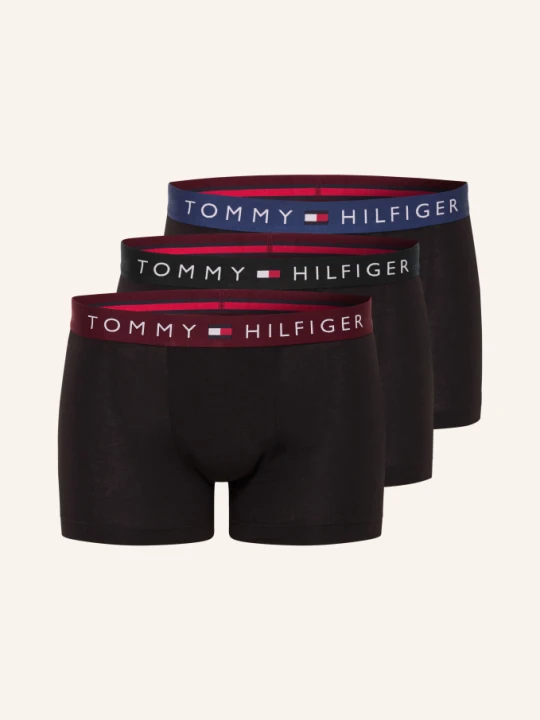 Zdjęcie produktu Tommy Hilfiger 3-Pak Bokserek schwarz czarny