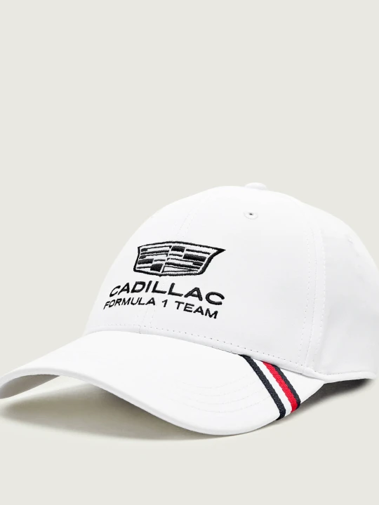 Zdjęcie produktu Tommy Hilfiger Bejsbolówka REPLICA | Tommy Hilfiger X Cadillac Formula 1 Team biały