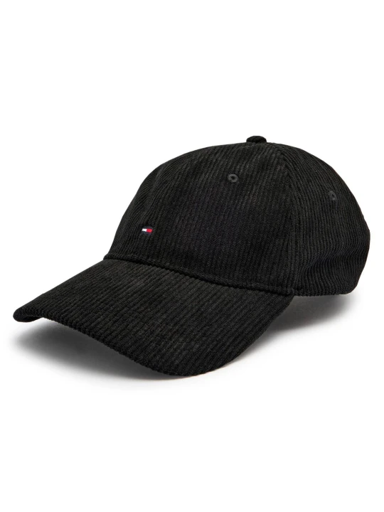 Zdjęcie produktu Tommy Hilfiger Bejsbolówka | sztruks czarny