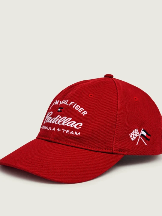 Zdjęcie produktu Tommy Hilfiger Bejsbolówka Tommy Hilfiger x Cadillac Formula 1 VARSITY czerwony