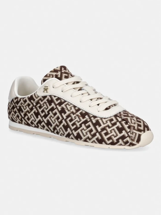 Zdjęcie produktu Tommy Hilfiger BELLA MONOGRAM SNEAKER sneakersy damskie brązowy