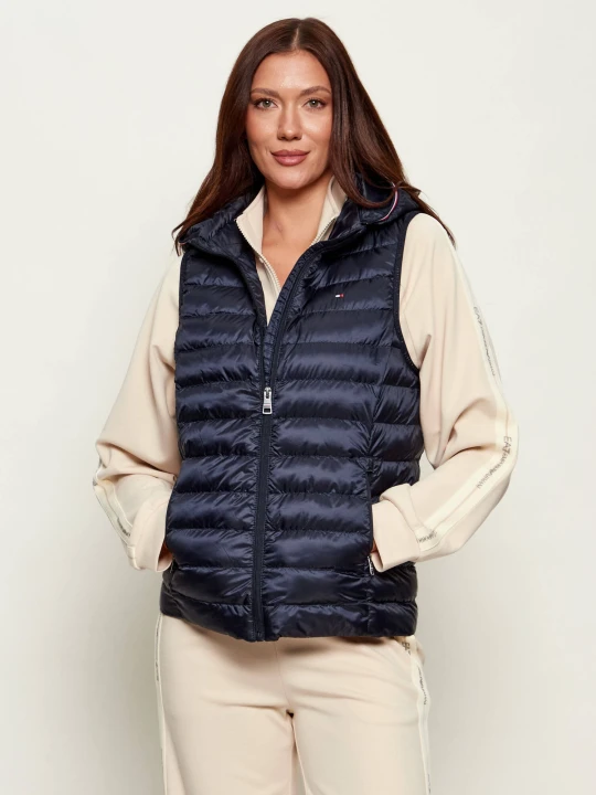Zdjęcie produktu Tommy Hilfiger Bezrękawnik Global Str | Regular Fit granatowy