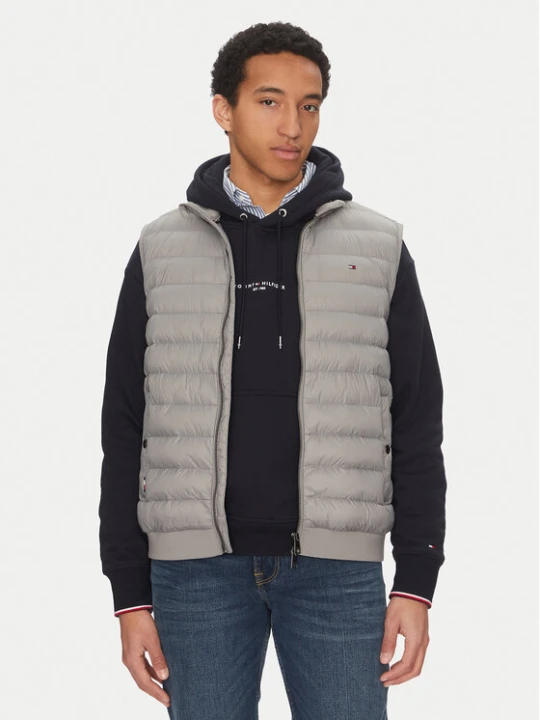 Zdjęcie produktu Tommy Hilfiger Kamizelka MW0MW38982 Szary Regular Fit