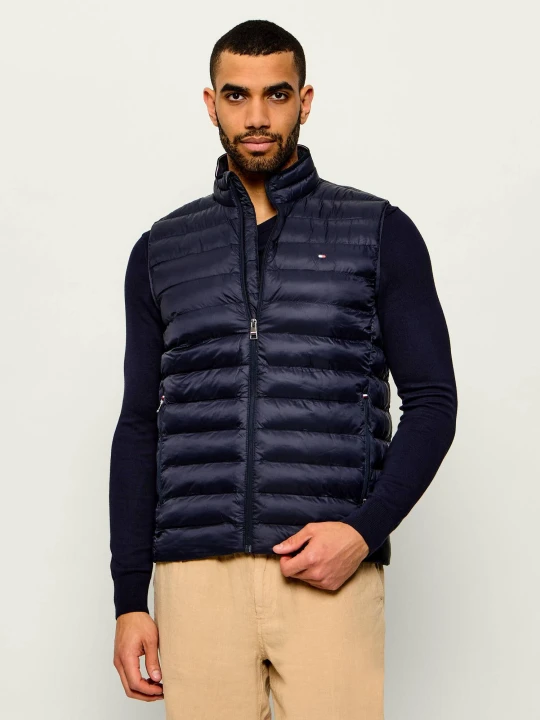 Zdjęcie produktu Tommy Hilfiger Bezrękawnik | Regular Fit granatowy