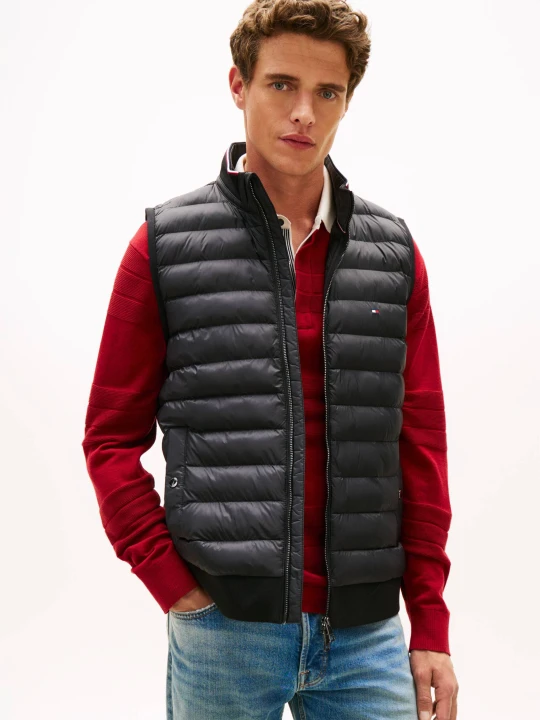 Zdjęcie produktu Tommy Hilfiger Bezrękawnik | Regular Fit czarny