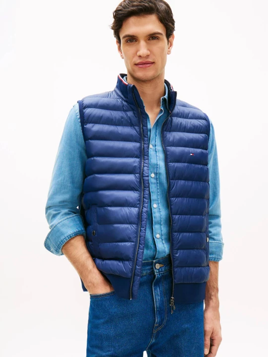 Zdjęcie produktu Tommy Hilfiger Bezrękawnik | Regular Fit granatowy