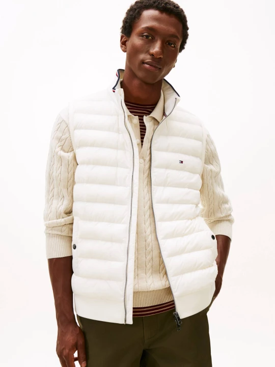 Zdjęcie produktu Tommy Hilfiger Bezrękawnik | Regular Fit ecru