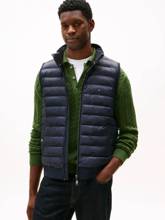 Zdjęcie produktu Tommy Hilfiger Bezrękawnik | Regular Fit granatowy