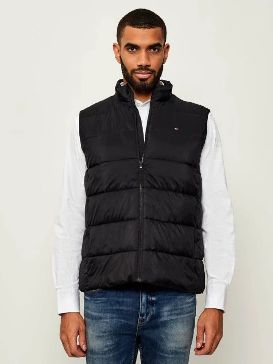 Zdjęcie produktu Tommy Hilfiger Bezrękawnik | Regular Fit czarny