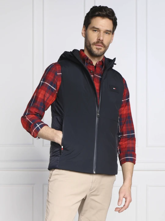 Zdjęcie produktu Tommy Hilfiger Bezrękawnik | Regular Fit granatowy