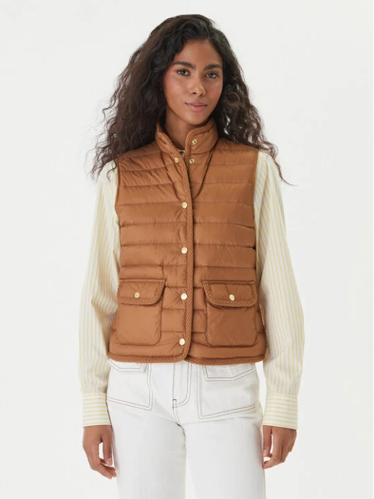 Zdjęcie produktu Tommy Hilfiger Bezrękawnik WW0WW49661 Brązowy Regular Fit