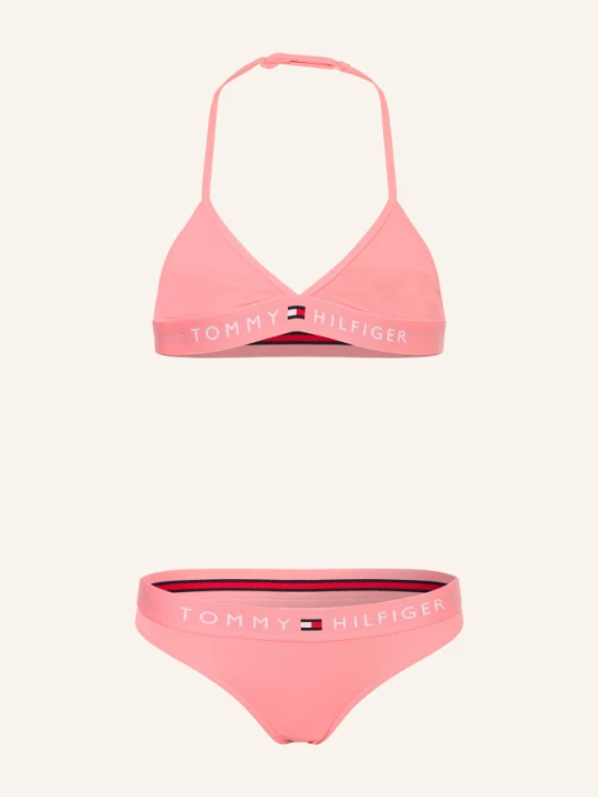 Zdjęcie produktu Tommy Hilfiger Bikini Trójkątne pink JASNOCZERWONY