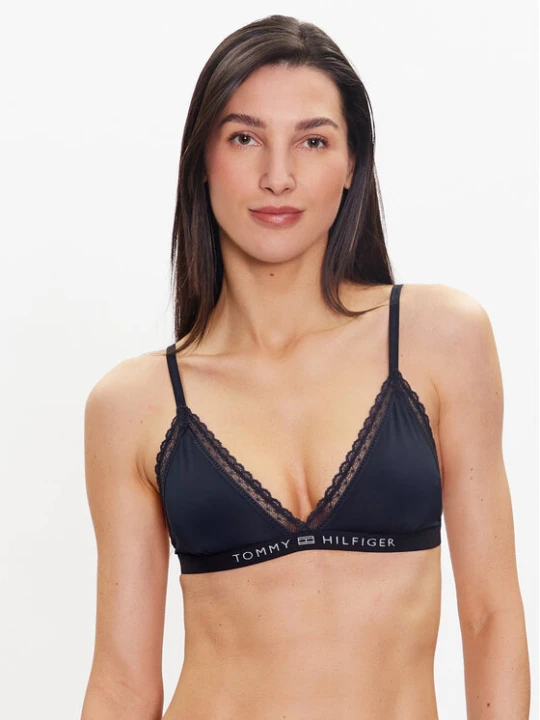 Zdjęcie produktu Tommy Hilfiger Biustonosz braletka UW0UW04242 Granatowy