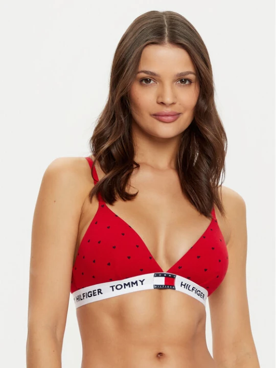 Zdjęcie produktu Tommy Hilfiger Biustonosz braletka UW0UW05657 Czerwony