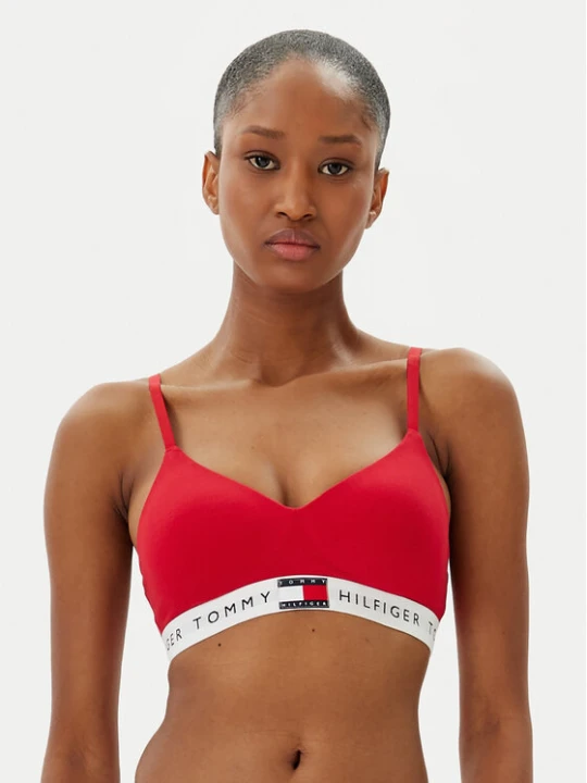 Zdjęcie produktu Tommy Hilfiger Biustonosz braletka UW0UW05715 Czerwony