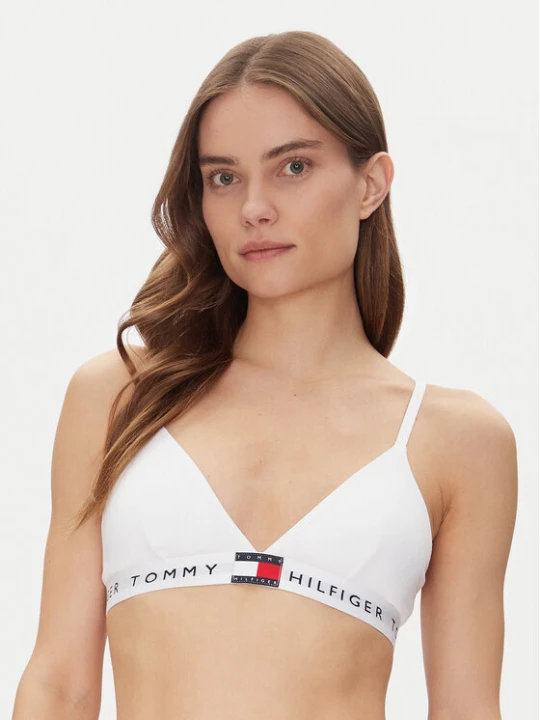 Zdjęcie produktu Tommy Hilfiger Biustonosz braletka UW0UW06040 Biały
