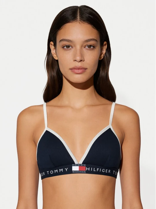 Zdjęcie produktu Tommy Hilfiger Biustonosz braletka UW0UW06271 Granatowy