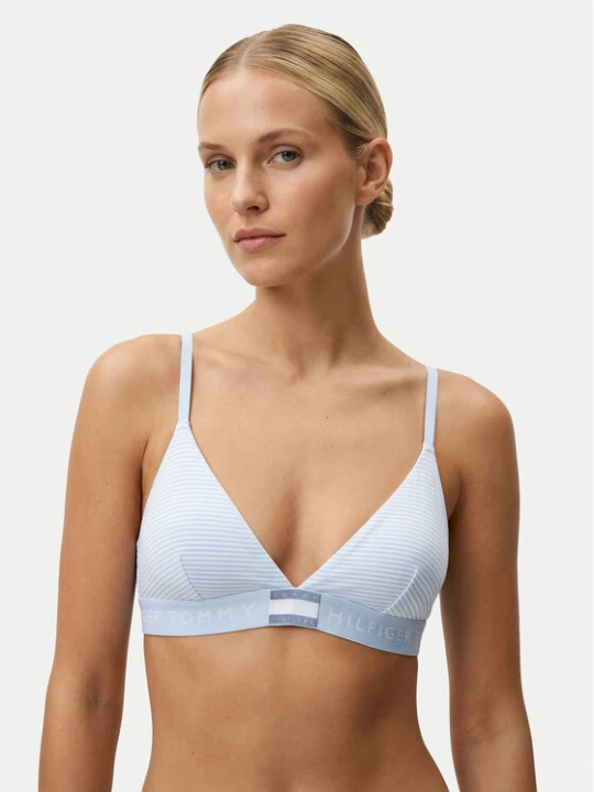 Zdjęcie produktu Tommy Hilfiger Biustonosz braletka UW0UW06580 Niebieski jasny