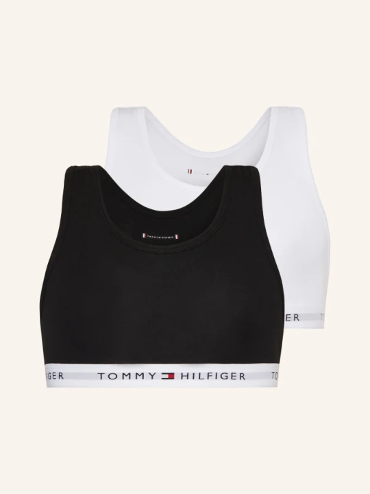 Zdjęcie produktu Tommy Hilfiger Biustonosz Bustier, 2 Szt. schwarz