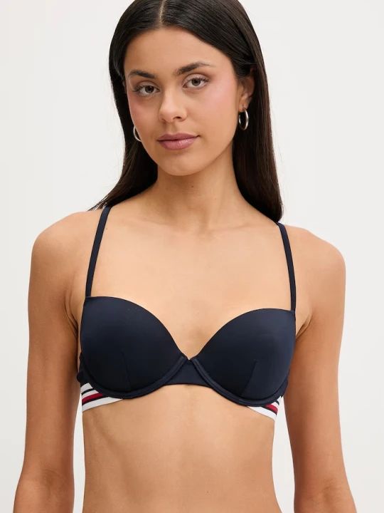 Zdjęcie produktu Tommy Hilfiger biustonosz kąpielowy damski granatowy