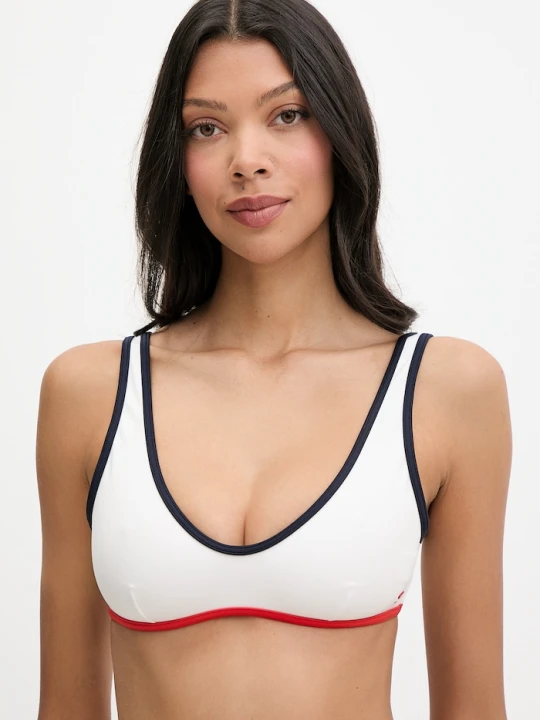 Zdjęcie produktu Tommy Hilfiger biustonosz kąpielowy damski biały