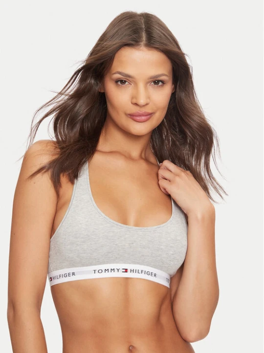 Zdjęcie produktu Tommy Hilfiger Biustonosz top Unlined UW0UW03820 Szary