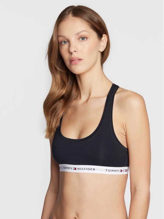 Zdjęcie produktu Tommy Hilfiger Biustonosz top UW0UW03820 Granatowy