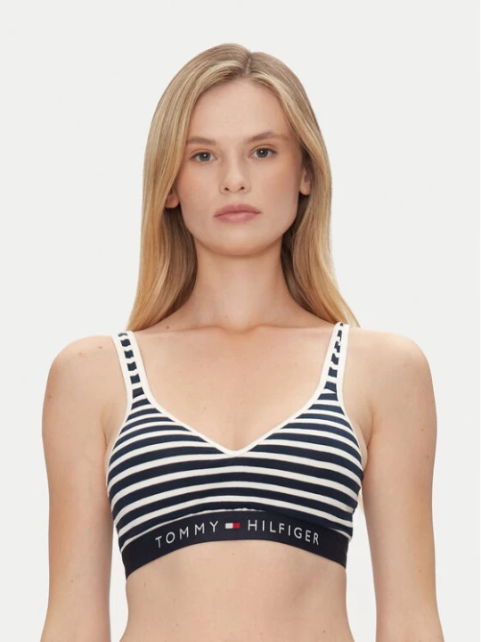 Zdjęcie produktu Tommy Hilfiger Biustonosz top UW0UW05205 Granatowy