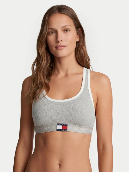 Zdjęcie produktu Tommy Hilfiger Biustonosz top UW0UW06270 Szary jasny