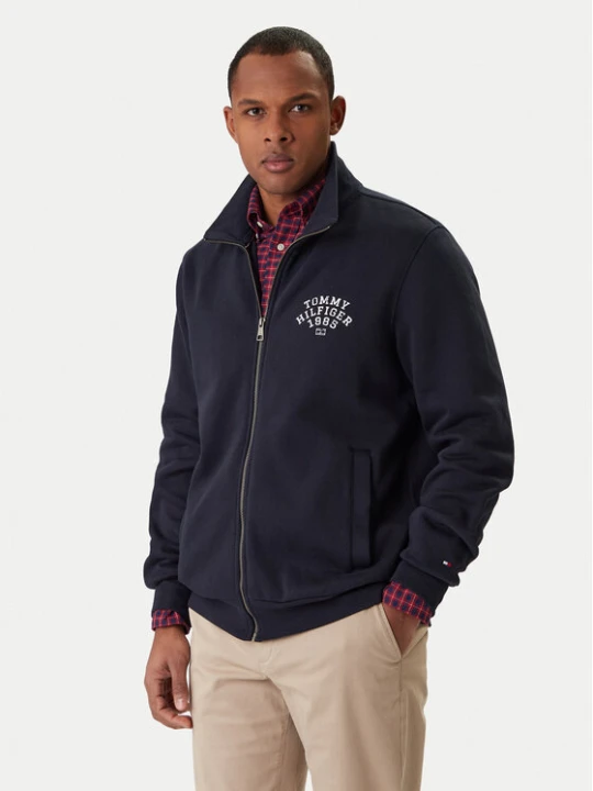 Zdjęcie produktu Tommy Hilfiger Bluza Arch Stand MW0MW41425 Granatowy Regular Fit