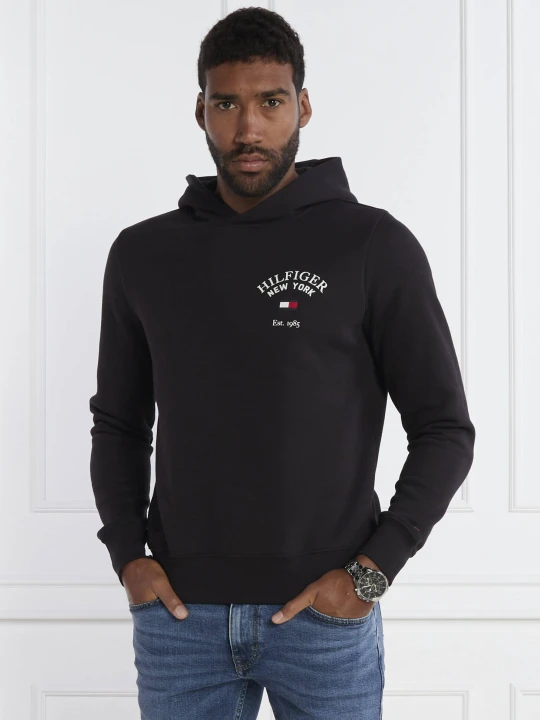 Zdjęcie produktu Tommy Hilfiger Bluza ARCHED VARSITY | Regular Fit czarny