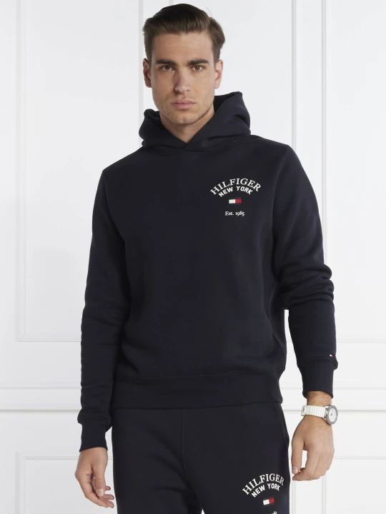 Zdjęcie produktu Tommy Hilfiger Bluza ARCHED VARSITY | Regular Fit granatowy
