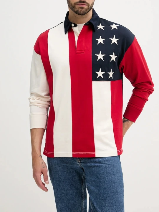 Zdjęcie produktu Tommy Hilfiger bluza bawełniana granatowy