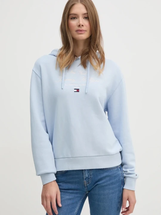 Zdjęcie produktu Tommy Hilfiger bluza bawełniana niebieski