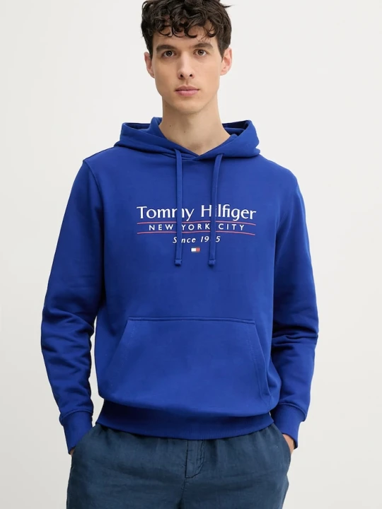 Zdjęcie produktu Tommy Hilfiger bluza bawełniana niebieski