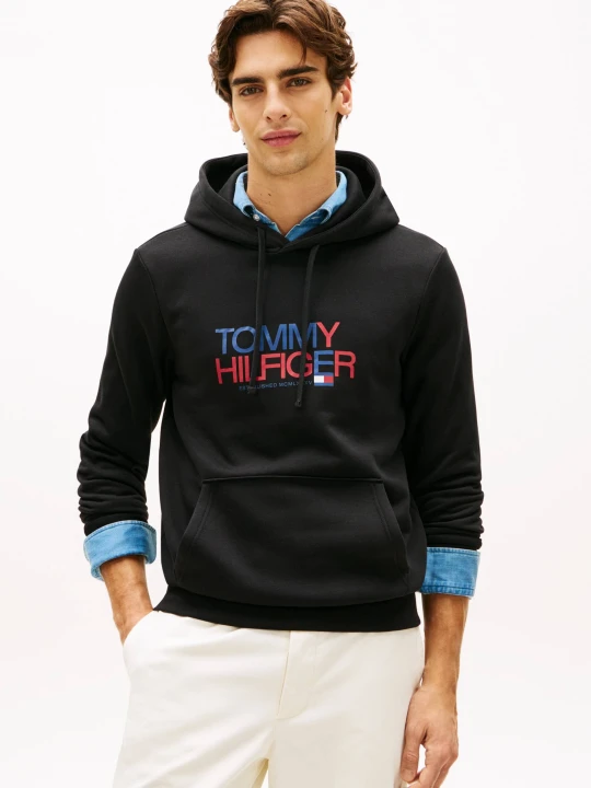 Zdjęcie produktu Tommy Hilfiger Bluza BRAND LOVE | Regular Fit czarny