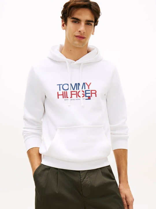 Zdjęcie produktu Tommy Hilfiger Bluza BRAND LOVE | Regular Fit biały