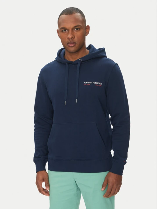 Zdjęcie produktu Tommy Hilfiger Bluza Color Photo MW0MW39151 Granatowy Regular Fit