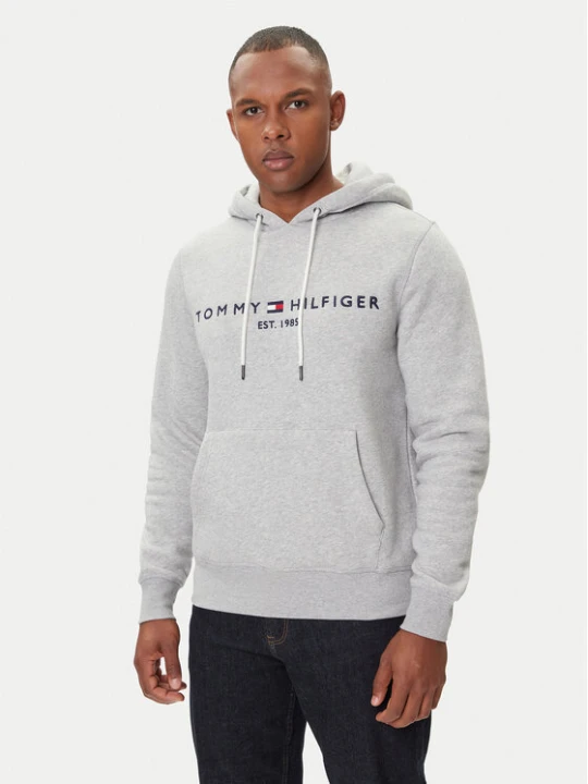 Zdjęcie produktu Tommy Hilfiger Bluza Core Logo MW0MW10752 Szary Regular Fit